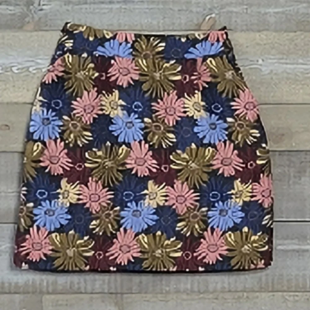 Maeve for Anthropologie ‘Kai’ Floral Mini Skirt